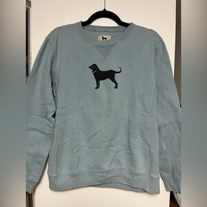 The Black Dog Light Blue Crewneck